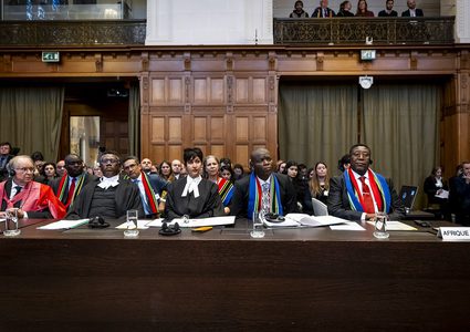 دولة فلسطين تعرب عن تقديرها لمرافعة جنوب إفريقيا القانونية أمام "العدل الدولية"