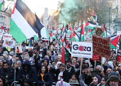 بمبادرة من التحالف البريطاني.. مسيرات مرتقبة لنصرة غزة في 45 دولة
