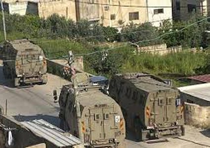 إصابتان احداهما بشظايا رصاص الاحتلال خلال اقتحام مخيم الفارعة جنوب طوباس