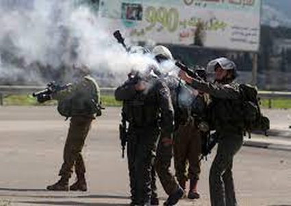 حالات إختناق خلال مواجهات مع الاحتلال في يعبد