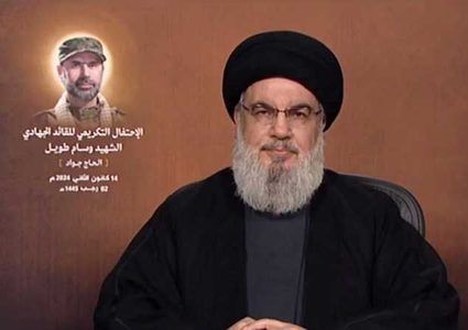 نصر الله : جاهزون للحرب منذ ٩٩ يوما ولا نخافها