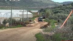 الاحتلال يهدم دفيئة زراعية في قرية الجلمة