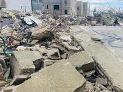 قوات الاحتلال تهدم منزل عائلة الأسير صالح أبو صالح فيهدم منزل عائلة الأسير صالح
