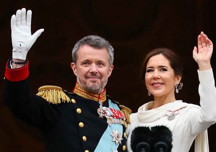 تنصيب الأمير فريدريك ملكا للدنمارك بعد تنحي والدته