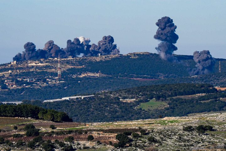 الطيران الحربي الإسرائيلي يشن 15 غارة على جنوب لبنان