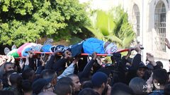 جماهير شعبنا في طولكرم تشيع جثامين 6 شهداء إلى مثواهم الأخير