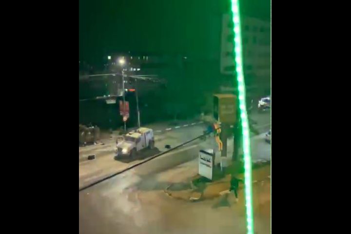إصابة شاب برصاص الاحتلال خلال اقتحام حي رفيديا في نابلس