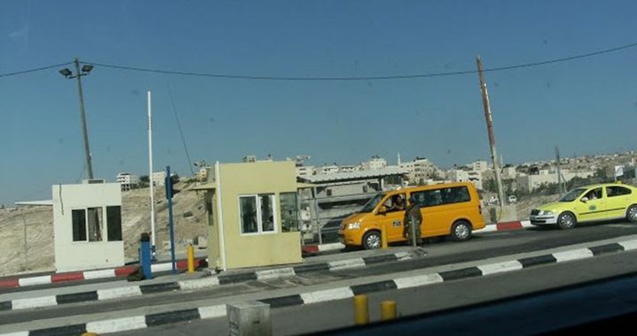 الاحتلال يغلق حاجز الكونتينر شمال شرق بيت لحم