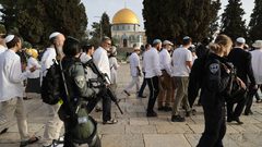 عشرات المستوطنين يقتحمون المسجد الأقصى