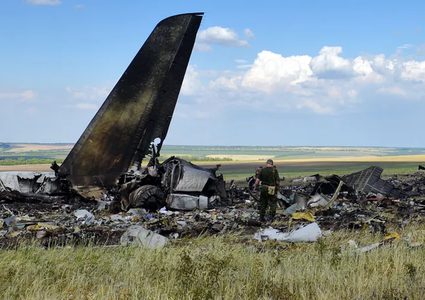 تحطم طائرة عسكرية روسية على متنها أسرى أوكرانيون