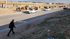 رحلة نزوح جديدة لأهالي غزة مم خانيونس باتجاه الجنوب