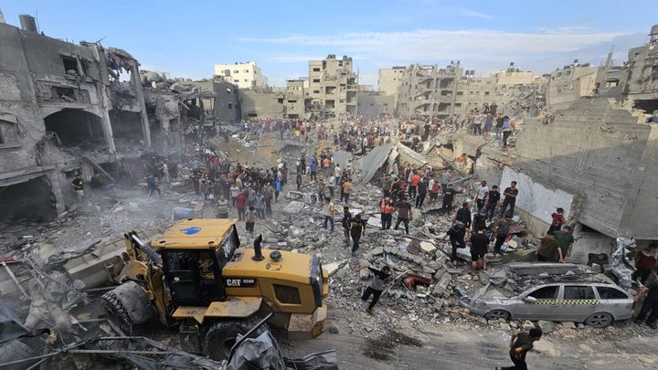 ثلاثة شهداء بينهم طفلان في قصف الاحتلال شمال خان يونس