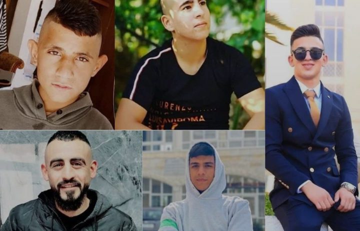 5 شهداء برصاص الاحتلال في الضفة
