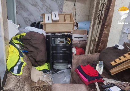 الاحتلال يعيث خرابا في منزل الصحفي أحمد ركن بالقدس المحتلة بعد اعتقاله فجر اليوم