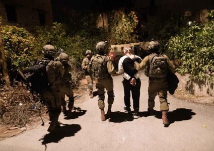 الاحتلال يعتقل مواطنا من بلدة قراوة بني حسان