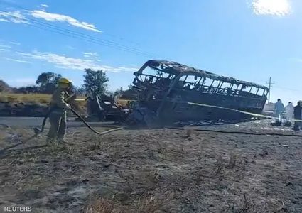 19 قتيلاً في حادث سير بالمكسيك