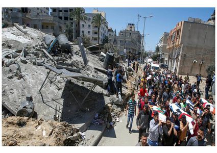 استشهاد 5 مواطنين بنيران الاحتلال في خان يونس