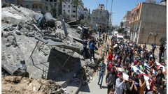 استشهاد 5 مواطنين بنيران الاحتلال في خان يونس