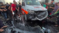 مجزرة جديدة بحق طواقم الإسعاف شمال غربي قطاع غزة