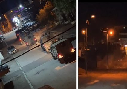 مواجهات إثر اقتحام قوات كبيرة من جيش الاحتلال بلدة الخضر ومداهمة بيوتها