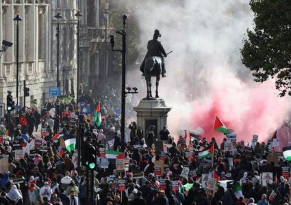 تظاهرات في مدن وعواصم عالمية تنديدا باستمرار العدوان على قطاع غزة