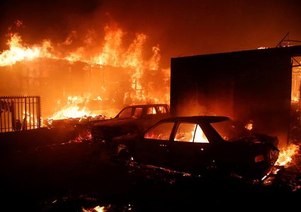 51 قتيلاً جراء الحرائق في تشيلي