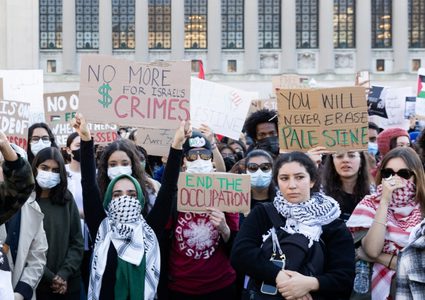 أمريكيون يضربون عن الطعام تضامنا مع غزة