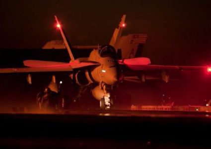 48 غارة أمريكية بريطانية استهدفت محافظات في اليمن