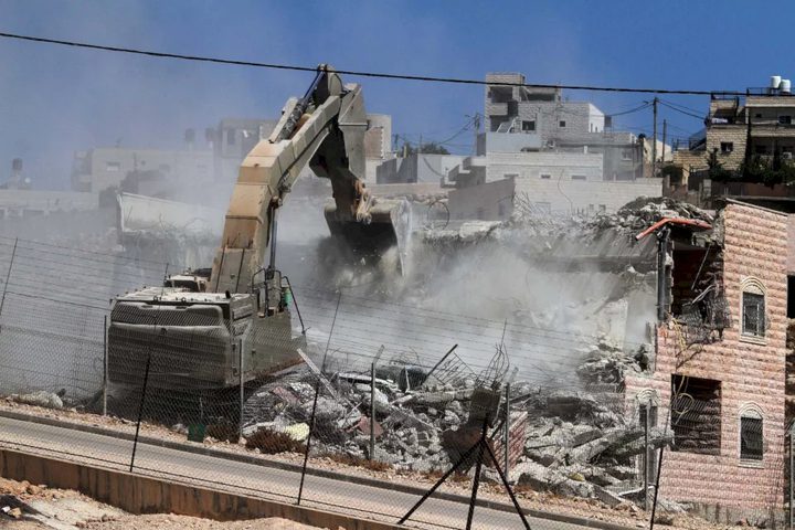 الاحتلال يهدم أساسات منزل في بيت جالا غرب بيت لحم