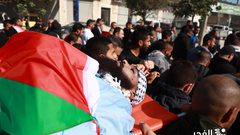 طولكرم: تشييع جثماني الشهيدين دعمة والعلي في مخيم نور شمس