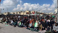 آلاف الأردنيين يشاركون في وقفات ومسيرات حاشدة رفضا لاستمرار العدوان على غزة