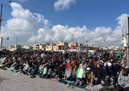 آلاف الأردنيين يشاركون في وقفات ومسيرات حاشدة رفضا لاستمرار العدوان على غزة