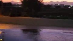 مستوطنو "ليشيم" يغرقون المنطقة الشرقية بدير بلوط بالمياه العادمة