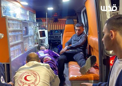 إصابتان باعتداءات الاحتلال في بلدة بيتا جنوب تصل مستشفى رفيديا في نابلس