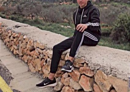 تشييع جثمان الشهيد الطفل محمد خضور في بدو شمال غرب القدس