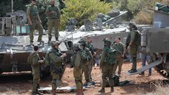 حزب الله يستهدف بالصواريخ تجمعا لجنود إسرائيليين