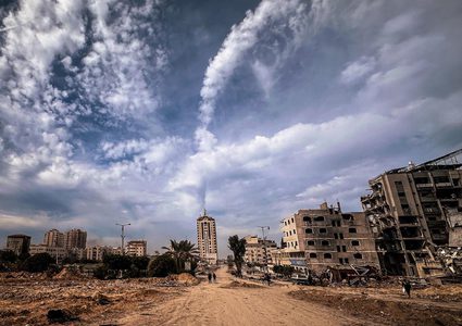 صور من غزة هذا الصباح