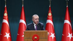 أردوغان: على إسرائيل الاعتراف بالدولة الفلسطينية حتى تنعم بالسلام
