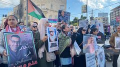وقفة دعم وإسناد للمعتقلين في جنين