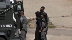 اعتقال فتاة من العوجا