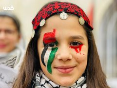 مدرسة الخديجية في نابلس تنظم وقفة تضامن مع غزة ورفضا لتقليص دعم وكالة "الأونروا"