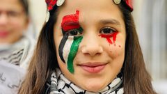 مدرسة الخديجية في نابلس تنظم وقفة تضامن مع غزة ورفضا لتقليص دعم وكالة "الأونروا"