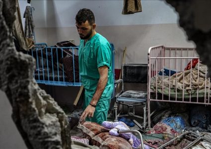 الاحتلال يقتحم مجمع ناصر الطبي في خان يونس ويحوله إلى ثكنة عسكرية
