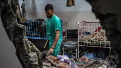 الاحتلال يقتحم مجمع ناصر الطبي في خان يونس ويحوله إلى ثكنة عسكرية