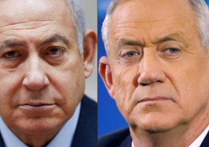 استطلاع: غانتس يتفوق على نتنياهو في حصد مقاعد الكنيست