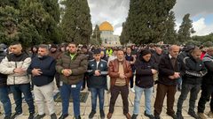 25 ألفا يؤدون صلاة الجمعة في المسجد الأقصى