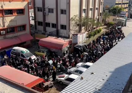 جيش الاحتلال يشن حملة اعتقالات في مجمع ناصر الطبي