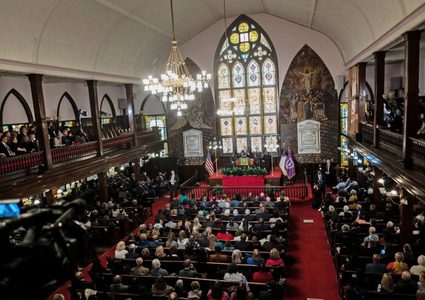 الكنيسة السوداء تطالب البيت الأبيض بوقف الدعم المالي لإسرائيل