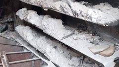 تدمير دار نشر ومكتبة في حي الشيخ رضوان في قطاع غزة جراء القصف المتواصل على غزة