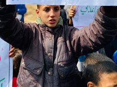 وقفة في شمال غزة للمطالبة بوقف حرب التجويع الإسرائيلية وكسر الحصار